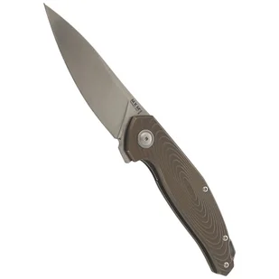 Nóż składany MKM Goccia Bronze Stonewashed Titanium, Satin M390 by Jens Ansø (MKGC-TBR) - Noże - miniaturka - grafika 5
