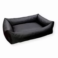 Legowiska dla psów - Legowisko Sofa wodoodporna dla psa KOKO, 120x100 cm, Czarny - miniaturka - grafika 1