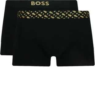 BOSS Bokserki 2-pack Trunk 2P Gold G 10245121 01 - Majtki męskie - miniaturka - grafika 1