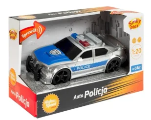 Auto policja Junior 1:20 - Smily Play - Zabawki interaktywne dla dzieci - miniaturka - grafika 1