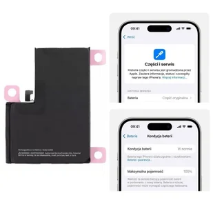 Bateria A2653 akumulator Li-ion 4352mAh Diagnosable z możliwością przypisania jako oryginał do Apple iPhone 13 Pro Max - Baterie do telefonów Bateria A2653 akumulator Li-ion 4352mAh Diagnosable z możliwością przypisania jako oryginał do Apple iPhone 13 Pro Max - Baterie do telefonów - miniaturka - grafika 1