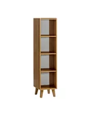 Krzesełka i taborety dla dzieci - Regał otwarty Werso W4, dąb riviera - miniaturka - grafika 1