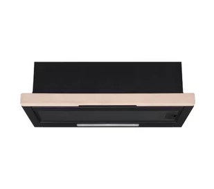 Akpo WK-7 Light Wood Eco 60 Czarny matowy - Okapy kuchenne - miniaturka - grafika 1
