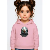 Bluzy dla dziewczynek - BLUZA DZIECIĘCA Z KAPTUREM 99 NOCY W LESIE ROBLOX 134-140 PREZENT - miniaturka - grafika 1