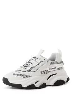 Steve Madden - Damskie tenisówki  Possession, biały - Trampki damskie - miniaturka - grafika 1