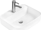 Umywalki - Umywalka Mexen Mexen Alba umywalka nablatowa 50 x 40 cm biała - 21955000 - miniaturka - grafika 1