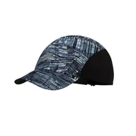 Czapki i chusty sportowe męskie - BUFF Czapka biegowa z daszkiem PACK SPEED CAP Gline Grey - miniaturka - grafika 1