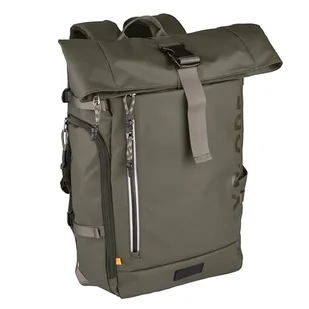camel active Explore plecak męski Rolltop Backpack duży zielony, khaki, L, Nowoczesny - Koszulki męskie - miniaturka - grafika 1