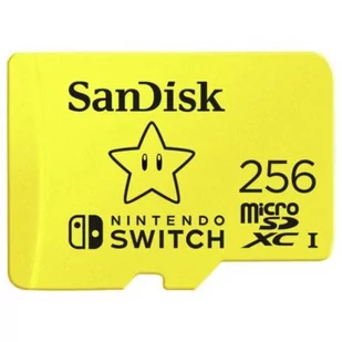 SanDisk Switch SDSQXAO-256G-GNCZN - Karty pamięci - miniaturka - grafika 1