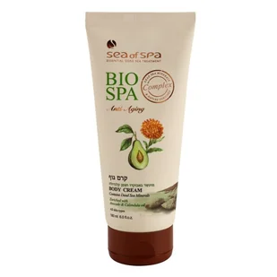 Sea of Spa Bio Spa krem do ciała z awokado i nagietkiem 180 ml - Balsamy i kremy do ciała - miniaturka - grafika 1