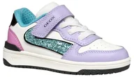 Buty dla dziewczynek - Geox J Washiba Girl A dziewczęce sneakersy, Wielobarwna, 27 EU - miniaturka - grafika 1