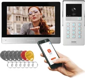 Domofony - Orno GAYD 2-żyłowy, 8", Wi-Fi, 2MP Full HD, RFID - miniaturka - grafika 1