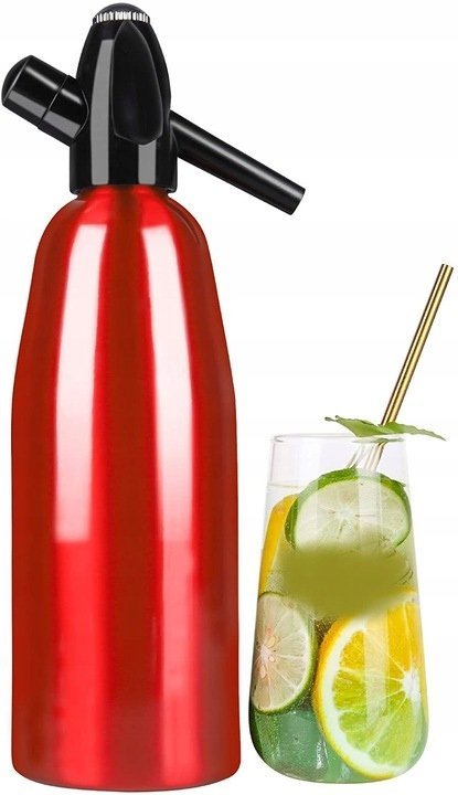 aturator do wody Quick Soda czrwony - 1L
