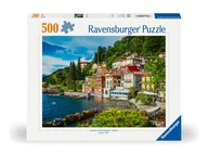 Puzzle - Puzzle 2D: Jezioro Como, Włochy 500 elementów - miniaturka - grafika 1