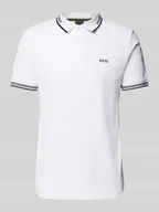 Koszulki męskie - Koszulka polo o kroju slim fit z nadrukiem z logo model ‘Paul’ - miniaturka - grafika 1