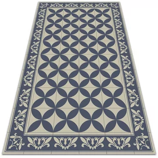 Wewnętrzny dywan winylowy Wzór Azulejos 80x120 cm - Dywany - miniaturka - grafika 1