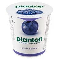 Kefiry, jogurty, maślanki - Planton Blueberry Vegangurt kokosowy 150 g - miniaturka - grafika 1