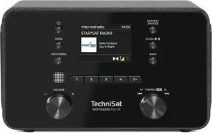 TechniSat DigitRadio 550 IR Osobisty Cyfrowy Czarny - Radia - miniaturka - grafika 1