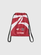 Plecaki worki - 4F Plecak-worek 4F x Spójnia Stargard 24/25 - czerwony Uniwersalny - miniaturka - grafika 1