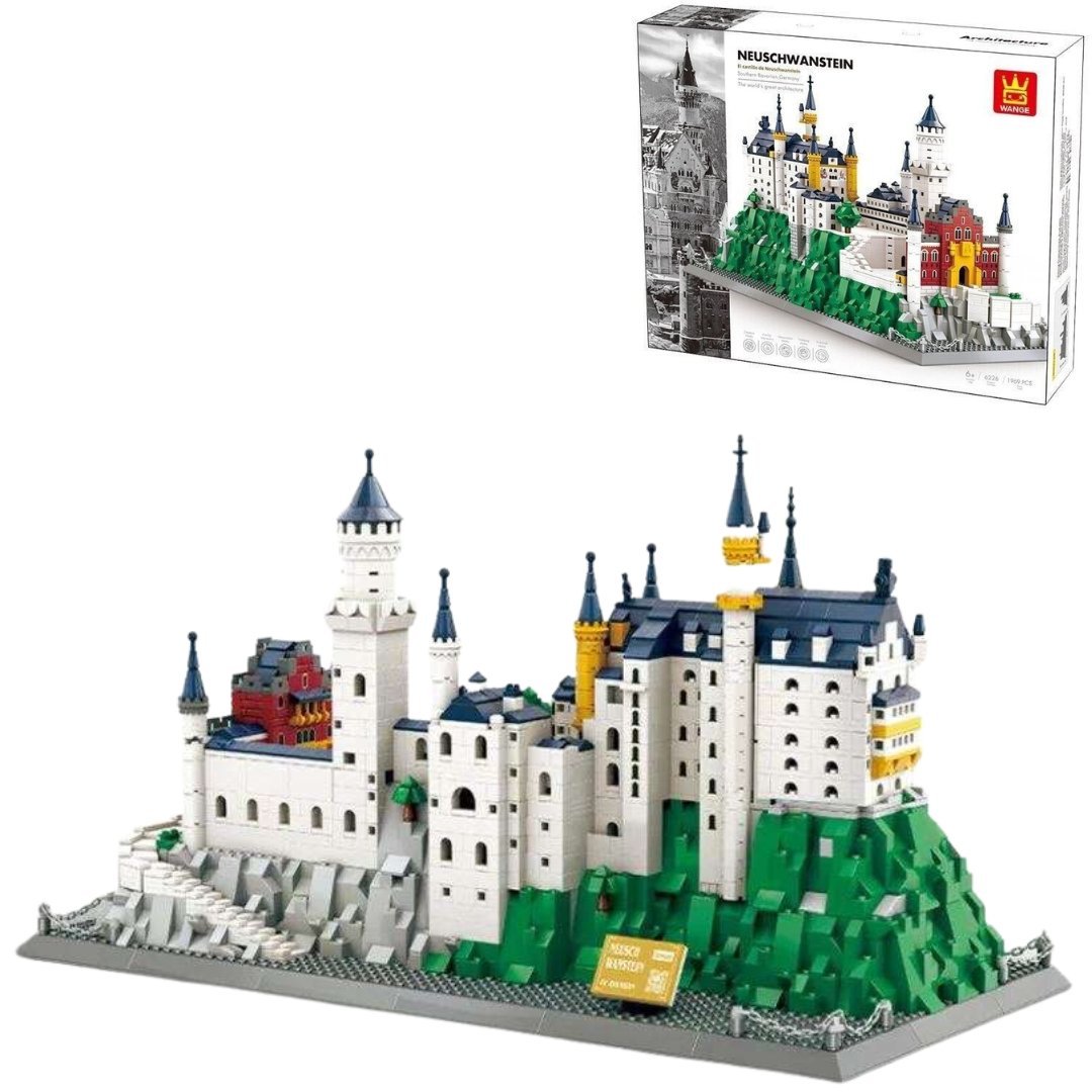 Klocki Wange 6226 - Zamek Neuschwanstein w Bawarii, 1969 elementów