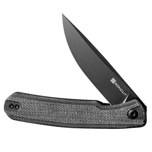 Nóż składany Sencut Scitus S21042-3 dark green canvas micarta - Noże - miniaturka - grafika 5