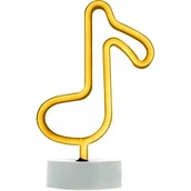 Pozostałe oświetlenie - Neon na podstawce FOREVER TF1 LED Nutka Biały FSNE07 - miniaturka - grafika 1