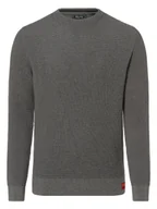 Swetry męskie - Superdry Sweter męski Mężczyźni Bawełna szary marmurkowy, XL - miniaturka - grafika 1