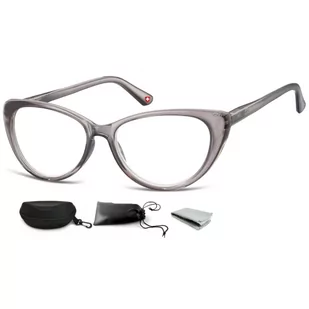 Plusy Okulary Do Czytania Kocie MR64F moc: +1 - Okulary korekcyjne, oprawki, szkła - miniaturka - grafika 1