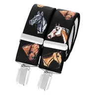 Dodatki do ubrań - Szelki do spodni Konie BR-054 - miniaturka - grafika 1