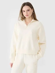 4F Bluza w kolorze kremowym - Bluzy damskie - miniaturka - grafika 1