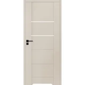Drzwi wewnętrzne - Drzwi wewnętrzne bezprzylgowe łazienkowe z podcięciem wentylacyjnym Vinci Kaszmir/Cashmere 70 prawe Voster - miniaturka - grafika 1
