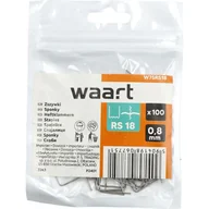 Inne mocowania - WAART Zszywki do plastiku małe 0,8mm 100 szt. - miniaturka - grafika 1