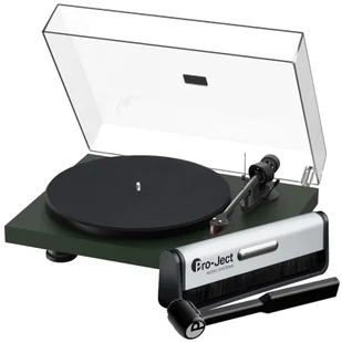 Pro-Ject Debut Carbon EVO - Gramofon manualny + Brush it + Clean it GRATIS! Zielony - Gramofony - miniaturka - grafika 1