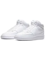 Trampki damskie - Nike Skórzane sneakersy "Court vision" w kolorze białym - miniaturka - grafika 1