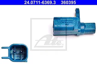 ATE Czujnik, prędkość obrotowa koła ATE 24.0711-6369.3 24.0711-6369.3 - Części motocyklowe - miniaturka - grafika 1