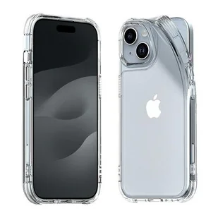 Etui ARAREE Flexield do Apple iPhone 15 Przezroczysty - Etui i futerały do telefonów - miniaturka - grafika 1