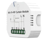Systemy inteligentnych domów - MOES Sterownik Rolet WiFi + RF Dopuszkowy TUYA - miniaturka - grafika 1