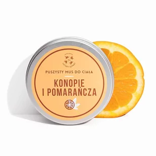 Mydlarnia Cztery Szpaki Cztery Szpaki Puszysty mus do ciała Konopie i Pomarańcza 150ml 1234605451 - Balsamy i kremy do ciała - miniaturka - grafika 1