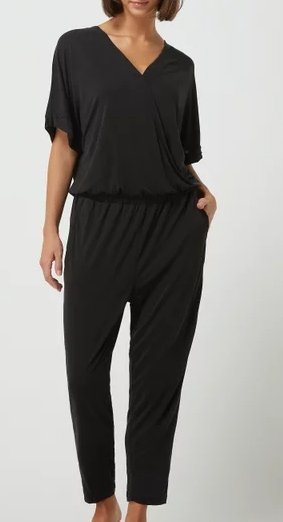 URBAN CLASSICS KOMBINEZON DAMSKI CZARNY GŁADKI XXL JMD