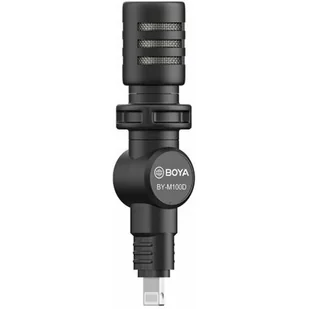 Boya plug and play microphone for ios devices BY-M100D - Kamery cyfrowe - akcesoria - miniaturka - grafika 1