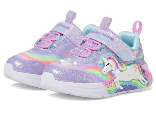 Skechers Dziewczęce sneakersy sportowe, lawendowy, 25 EU