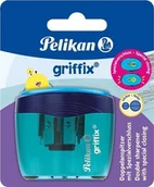 Temperówki - Pelikan Pelikan Doppeldosenanspitzer griffix Blau 1 ST - miniaturka - grafika 1