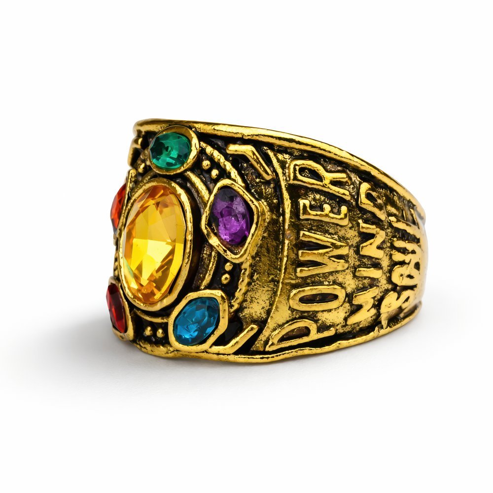 Rękawica Nieskończoności Średnica 18 mm Metal Pierścień Avengers