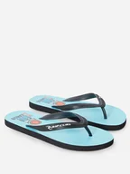 Klapki i japonki męskie - Rip Curl Japonki w kolorze błękitnym - miniaturka - grafika 1