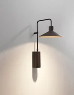 Lampy ogrodowe - Paulmann Czarna lampa ścienna zewnętrzna Platet A/01 o klasie szczelności IP66 - miniaturka - grafika 1