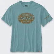 Koszulki męskie - Koszulka Carhartt Hamilton Graphic SummerBlue - miniaturka - grafika 1
