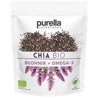 Zdrowa żywność - Purella Superfoods Chia Bio, nasiona, XL, 200 g - miniaturka - grafika 1