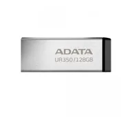 Pendrive - Adata UR350 128GB USB 3.2 Czarno-srebrny - miniaturka - grafika 1