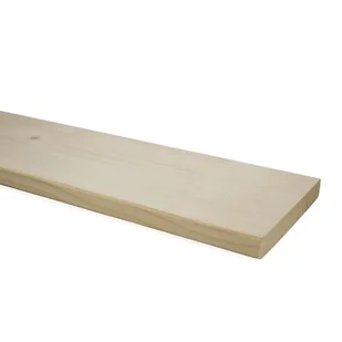 Deska świerkowa 2000 g, 100 x 20 x 2500 mm - Listwy przypodłogowe - miniaturka - grafika 1