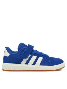 adidas Sneakersy Grand Court 00s JH6180 Granatowy - Buty dla dziewczynek - miniaturka - grafika 1